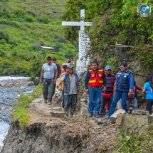 AUTORIDADES REGIONALES Y LOCALES VERIFICARON ZONAS AFECTADAS POR INCLEMENCIAS DE LA NATURALEZA EN SANDIA