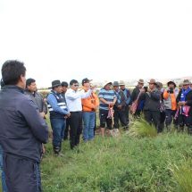 GOBERNADOR REGIONAL MONITOREA CRECIDA DEL RÍO RAMIS EN HUANCANÉ