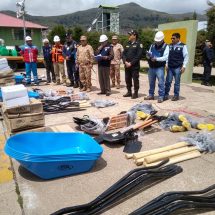 GOBIERNO REGIONAL DE PUNO, ENTREGÓ KITS DE HERRAMIENTAS PARA INTERVENCIÓN Y RESPUESTA DURANTE LLUVIAS