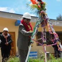 GOBIERNO REGIONAL REINICIÓ  OBRA MEJORAMIENTO DE LOS SERVICIOS EN LA ALDEA INFANTIL VIRGEN DE LA CANDELARIA DE LA RINCONADA – SALCEDO (PUNO)