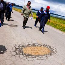 DIRECCIÓN REGIONAL DE TRANSPORTES EVALÚA AFECTACIÓN DE LLUVIAS EN CARRETERAS DE LA REGIÓN PUNO