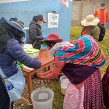 CERCA DE UN CENTENAR DE PRODUCTORES ABASTECIERON DE ALIMENTOS A LA POBLACIÓN DEL DISTRITO DE VILQUE