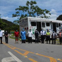 INSTALAN CONSULTORIOS MÓVILES PARA CONTROL DE CORONAVIRUS EN LA FRONTERA CON MADRE DE DIOS Y CUSCO