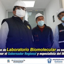 BIOMOLECULAR DE PUNO ES SUPERVISADO POR ESPECIALISTA DEL I.N.S. DE LIMA