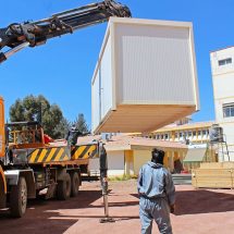 Nota de Prensa<br>INICIAN INSTALACIÓN DE HOSPITAL TEMPORAL COVID EN JULIACA