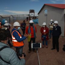 Nota de Prensa<br>MINISTRO DE VIVIENDA Y GOBERNADOR REGIONAL INSPECCIONAN TRABAJOS DE MEJORAMIENTO DE LA PLANTA DE TRATAMIENTO EN CHILLA