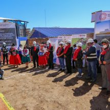 Nota de Prensa<hr>AUTORIDADES NACIONALES Y REGIONALES INSPECCIONARON INICIO DE OBRA DE LA PTAR TITICACA