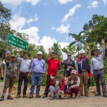 Nota de Prensa <hr> GORE PUNO ENTREGÓ CARRETERA CHALLHUAMAYO – NOJONUNTA EN LA SELVA DE CARABAYA