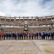 Nota de Prensa<hr>¡LAS OBRAS NO PUEDEN PARAR! REINCIAMOS CONSTRUCCIÓN DEL COLISEO “CLUB DEL PUEBLO” DE SALCEDO – PUNO