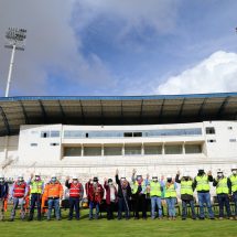 Nota de Prensa<hr>AVANZA LA EJECUCIÓN DE LA OBRA DEL ESTADIO GUILLERMO BRICEÑO ROSAMEDINA EN LA CIUDAD DE JULIACA