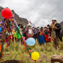 Nota de Prensa <hr> CONTINÚA CONSTRUCCCIÓN DEL SISTEMA DE RIEGO CAYCHO – CERRO MINAS, EN OCUVIRI – LAMPA