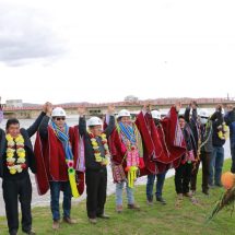 Nota de Prensa <hr> ¡Comprometidos con el desarrollo y protección de nuestras comunidades! GORE PUNO REINICIÓ CONSTRUCCIÓN DE DEFENSA RIBEREÑA DEL RIO RAMIS