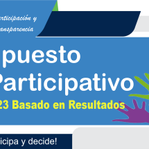 Convocatoria<hr>Presupuesto Participativo 2023