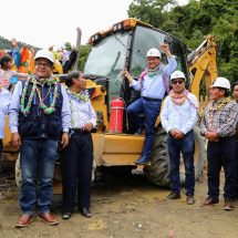 Nota de Prensa<hr>GORE PUNO REINICIÓ CONSTRUCCIÓN DE DEFENSA RIBEREÑA EN YANAMAYO – SAN JUAN DEL ORO- SANDIA