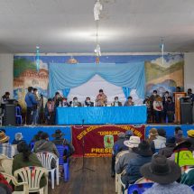 Nota de Prensa <hr> AUTORIDAD REGIONAL SE REUNIÓ CON POBLADORES Y AUTORIDADES DE NUÑOA – MELGAR