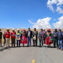 Nota de Prensa <HR> ASFALTADO DE LA CARRETERA MACUSANI-ABRA SUSUYA SE HIZO REALIDAD EN LA PROVINCIA DE CARABAYA