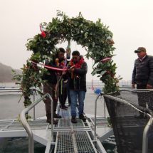 Nota de Prensa <hr> SE ENTREGÓ MÓDULOS DEMOSTRATIVOS EN JAULAS FLOTANTES PARA CRIANZA DE TRUCHA EN JACHAPARU – MOHO