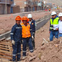 Nota de Prensa <hr> AUTORIDAD REGIONAL SUPERVISA AVANCE DE OBRAS DE INFRAESTRUCTURA EN LA PROVINCIA DE SAN ROMÁN