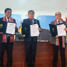 Nota de Prensa <hr> GOBERNADORES DE PUNO Y CUSCO FIRMAN HISTÓRICO ACUERDO DE LÍMITES DEPARTAMENTALES