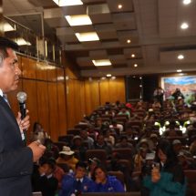 Nota de Prensa<hr>COMPROMISO POR LA INCLUSIÓN: GOBERNADOR DE PUNO INAUGURA ENCUENTRO EN FAVOR DE LAS PERSONAS CON DISCAPACIDAD