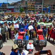 Nota de Prensa <hr> GORE PUNO ENTREGA BIENES PARA MITIGAR DÉFICIT HÍDRICO EN SAN ANTONIO DE PUTINA