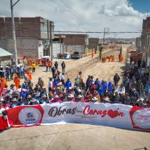 Nota de Prensa <hr> INICIÓ ASFALTADO DE LA CARRETERA LOANI-CAMICACHI-ROSACANI (EL COLLAO-ILAVE)