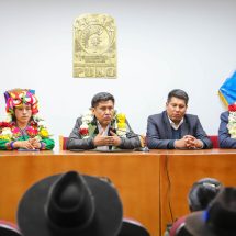 GOBIERNO REGIONAL PUNO AVANZA INFRAESTRUCTURA VIAL Y DE SALUD EN MAÑAZO