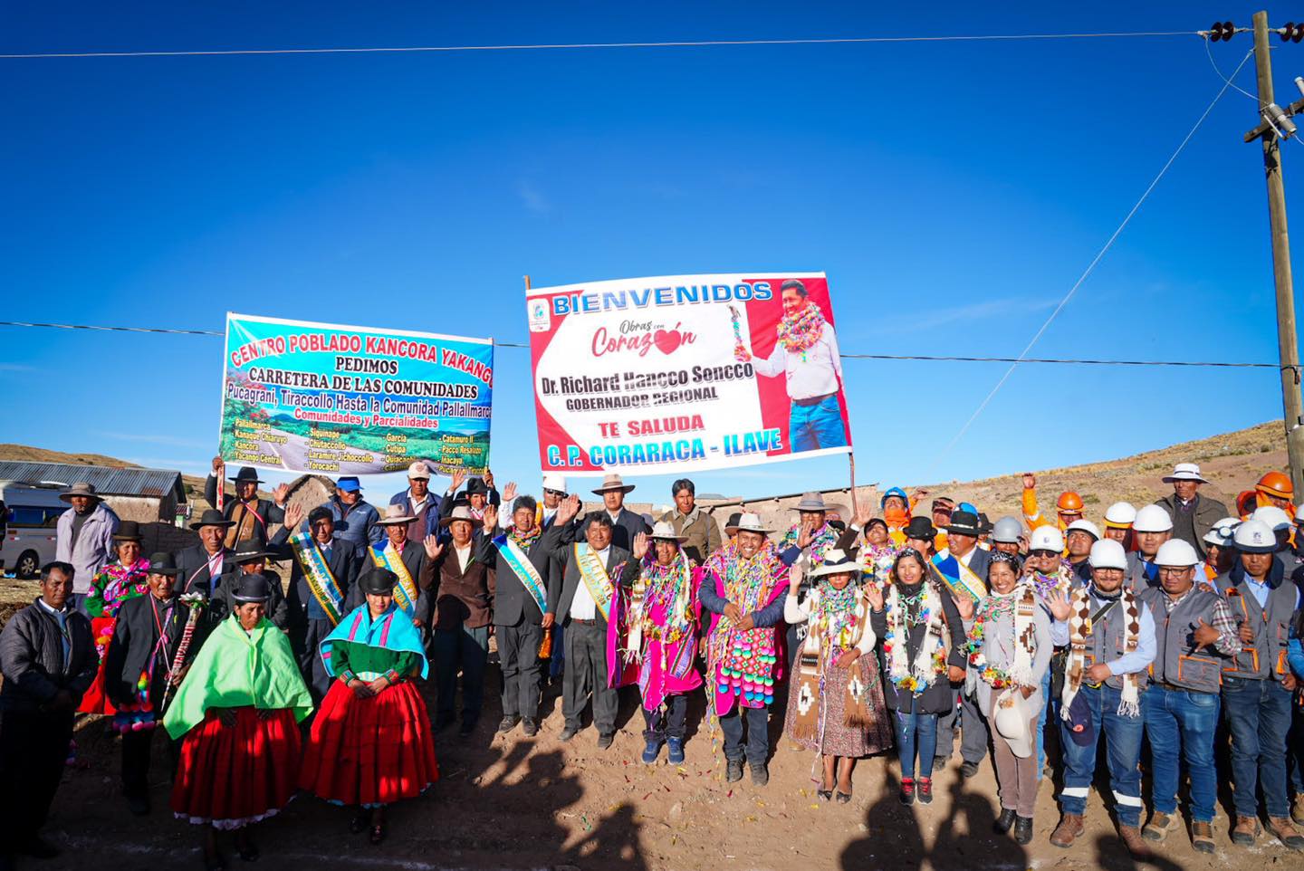 Nota de Prensa  SE INICIÓ MEJORAMIENTO DE CARRETERA PUENTE CULLCO – CORARACA CON 13 MILLONES DE SOLES EN LA PROVINCIA DE EL COLLAO