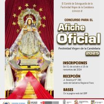 CONCURSO DEL AFICHE OFICIAL DE LA FESTIVIDAD VIRGEN DE LA CANDELARIA 2025